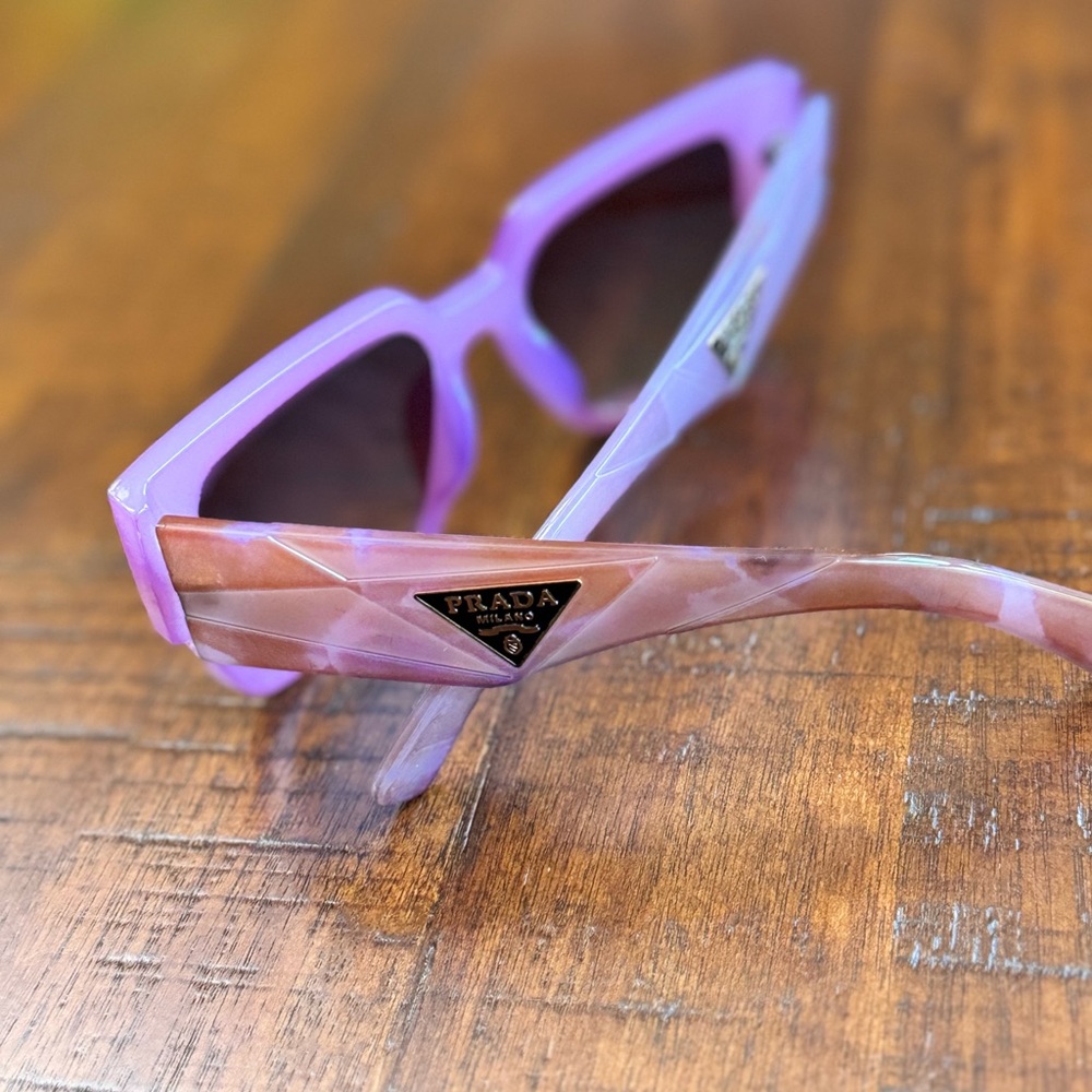 PRADA Rectangle Shape Sunglass - Picture 3 of 5